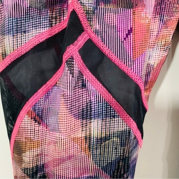Lululemon On Pace Crop *21" Sun Dazed Multi Pink Size 6 - Picture 8 of 10